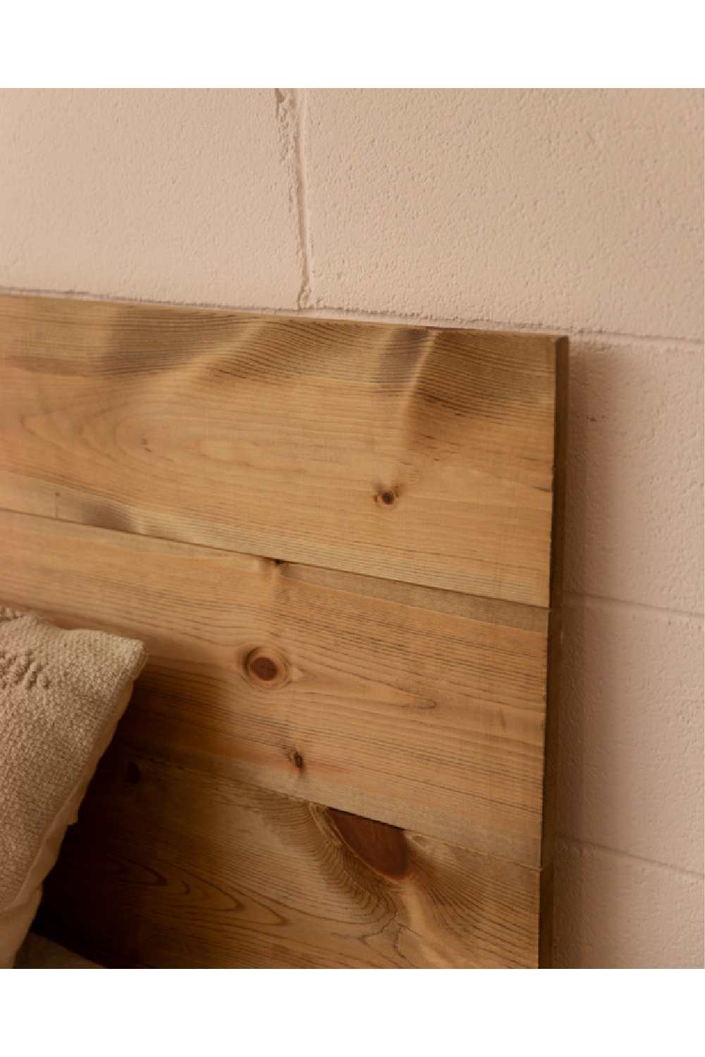 Wooden Headboard and Floating Table | Decowood Flandes + Ingrid | Oroa.com