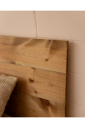 Wooden Headboard and Floating Table | Decowood Flandes + Ingrid | Oroa.com