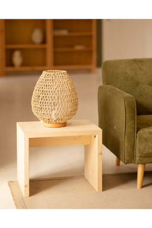 Wooden Dining Table With Stools (4) | Decowood Telva | Oroa.com