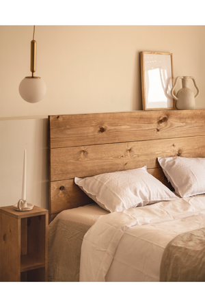 Fir Wood Bedside Table Set (2) | Decowood Lina | Oroa.com