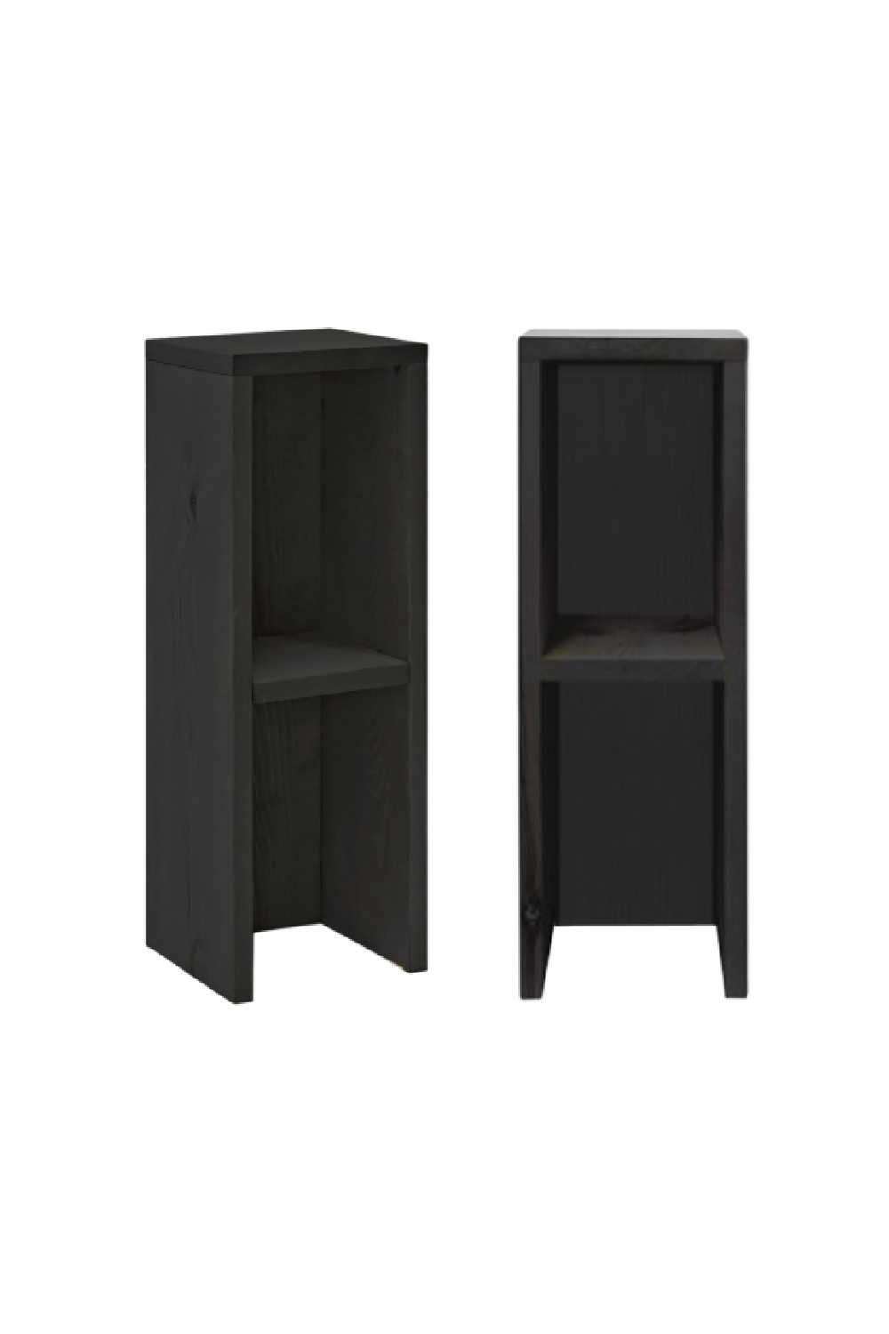 Fir Wood Bedside Table Set (2) | Decowood Lina | Oroa.com