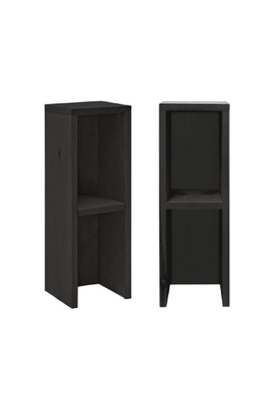 Fir Wood Bedside Table Set (2) | Decowood Lina | Oroa.com