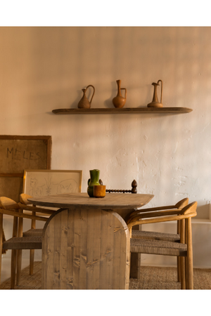 Solid Wood Floating Shelves (2) | Decowood Bloom | Oroa.com