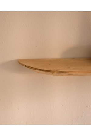 Solid Wood Floating Shelves (2) | Decowood Bloom | Oroa.com