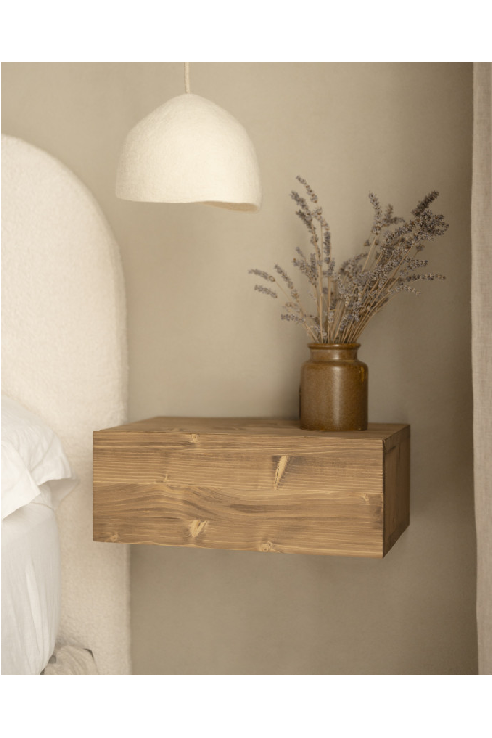 Floating Drawer Bedside Table Set (2) | Decowood Ingrid | Oroa.com