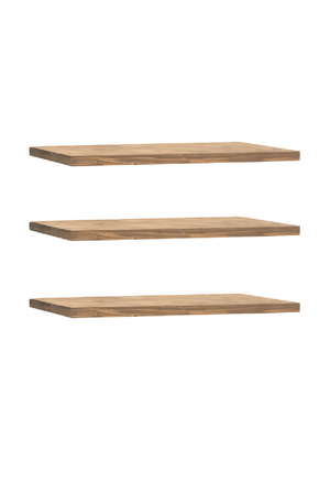 Solid Wood Floating Shelves (3) | Decowood Melva | Oroa.com