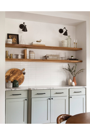 Solid Wood Floating Shelves (3) | Decowood Melva | Oroa.com