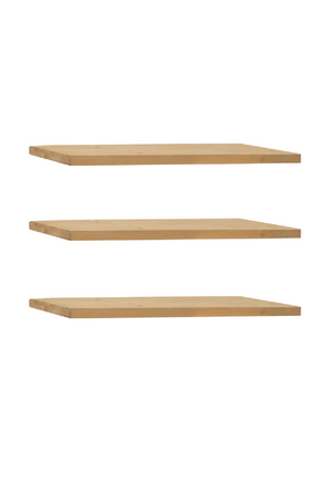 Solid Wood Floating Shelves (3) | Decowood Melva | Oroa.com