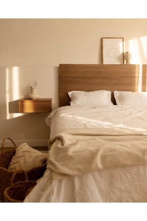 Stripped Wood Headboard | Decowood Radiata | Oroa.com