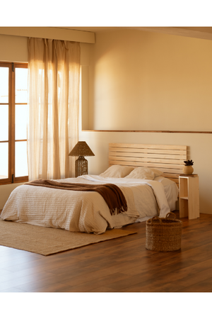 Horizontal Slatted Headboard | Decowood Cairo | Oroa.com