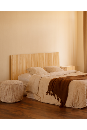 Fluted Wood Headboard | Decowood Bali | Oroa.com