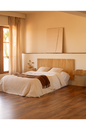 Fluted Wood Headboard | Decowood Bali | Oroa.com