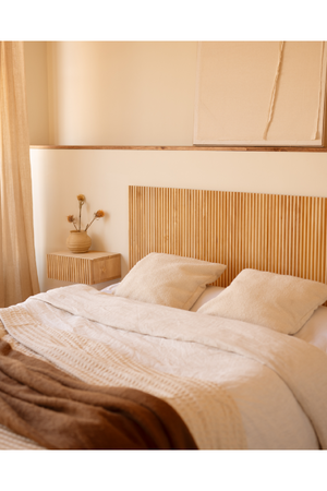 Fluted Wood Headboard | Decowood Bali | Oroa.com