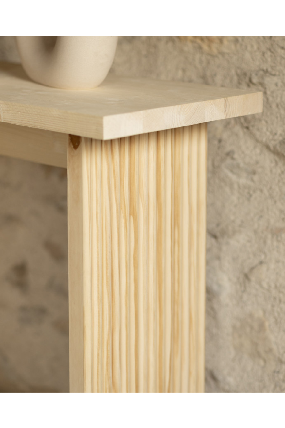 Fluted Legs Console Table | Decowood Bali | Oroa.com