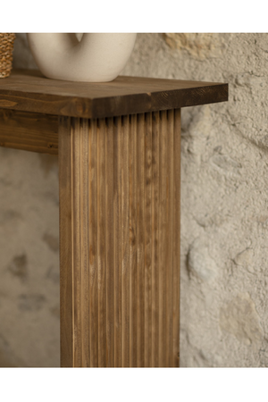 Fluted Legs Console Table | Decowood Bali | Oroa.com