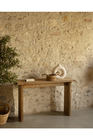 Fluted Legs Console Table | Decowood Bali | Oroa.com