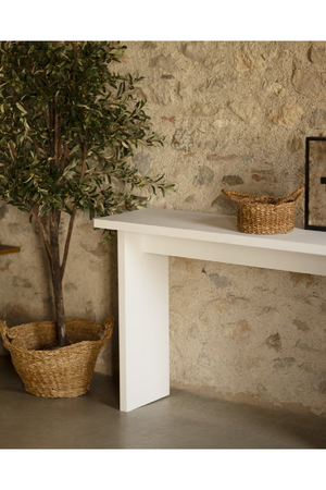 Fluted Legs Console Table | Decowood Bali | Oroa.com