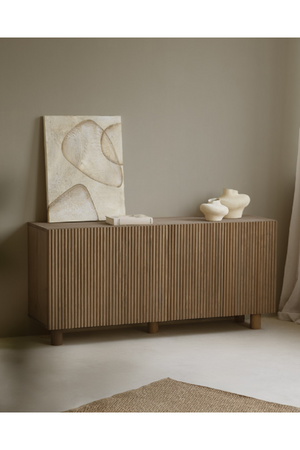 Fluted Wood Sideboard | Decowood Bali | Oroa.com