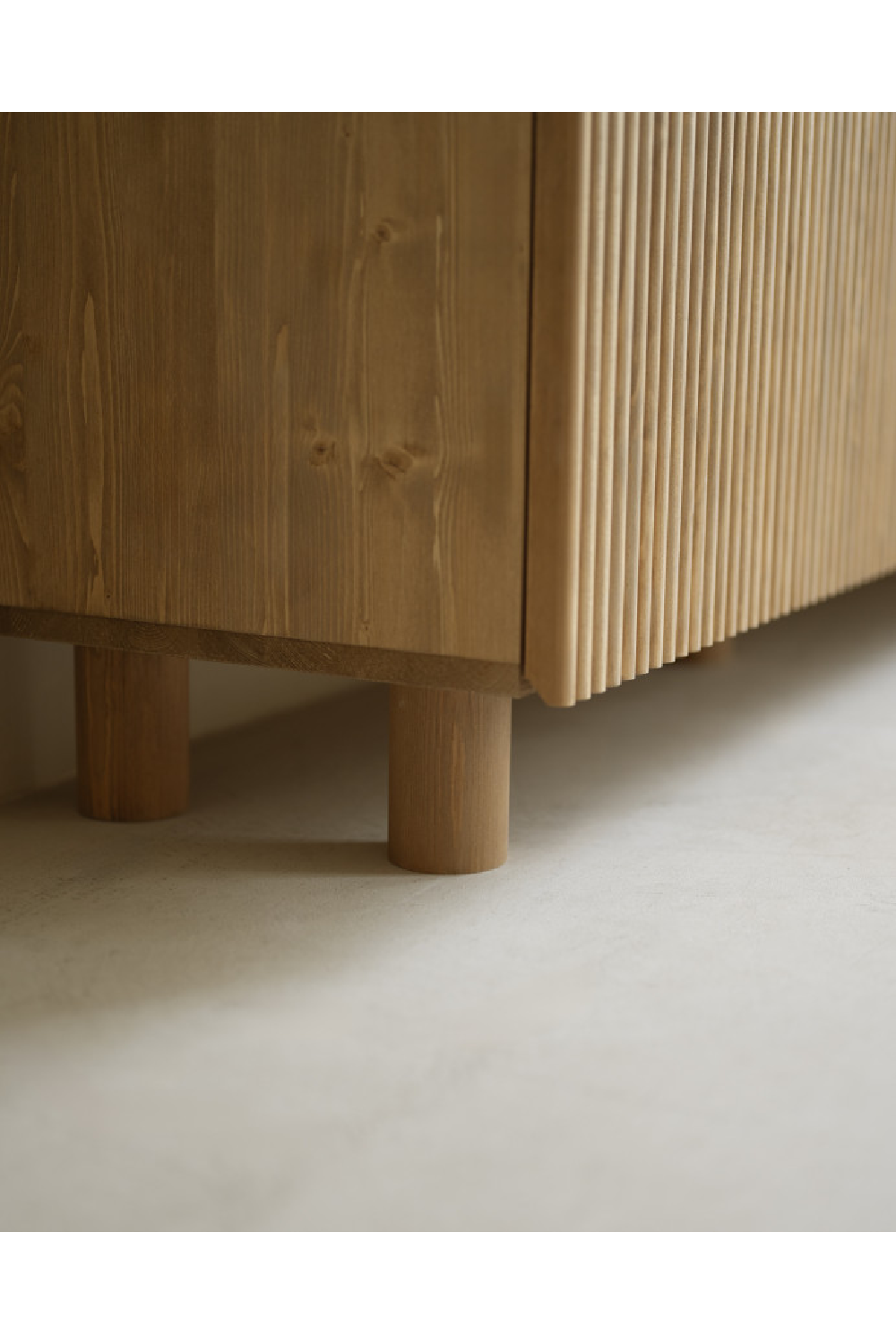 Fluted Wood Sideboard | Decowood Bali | Oroa.com