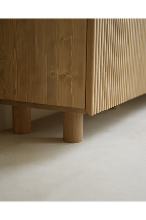 Fluted Wood Sideboard | Decowood Bali | Oroa.com