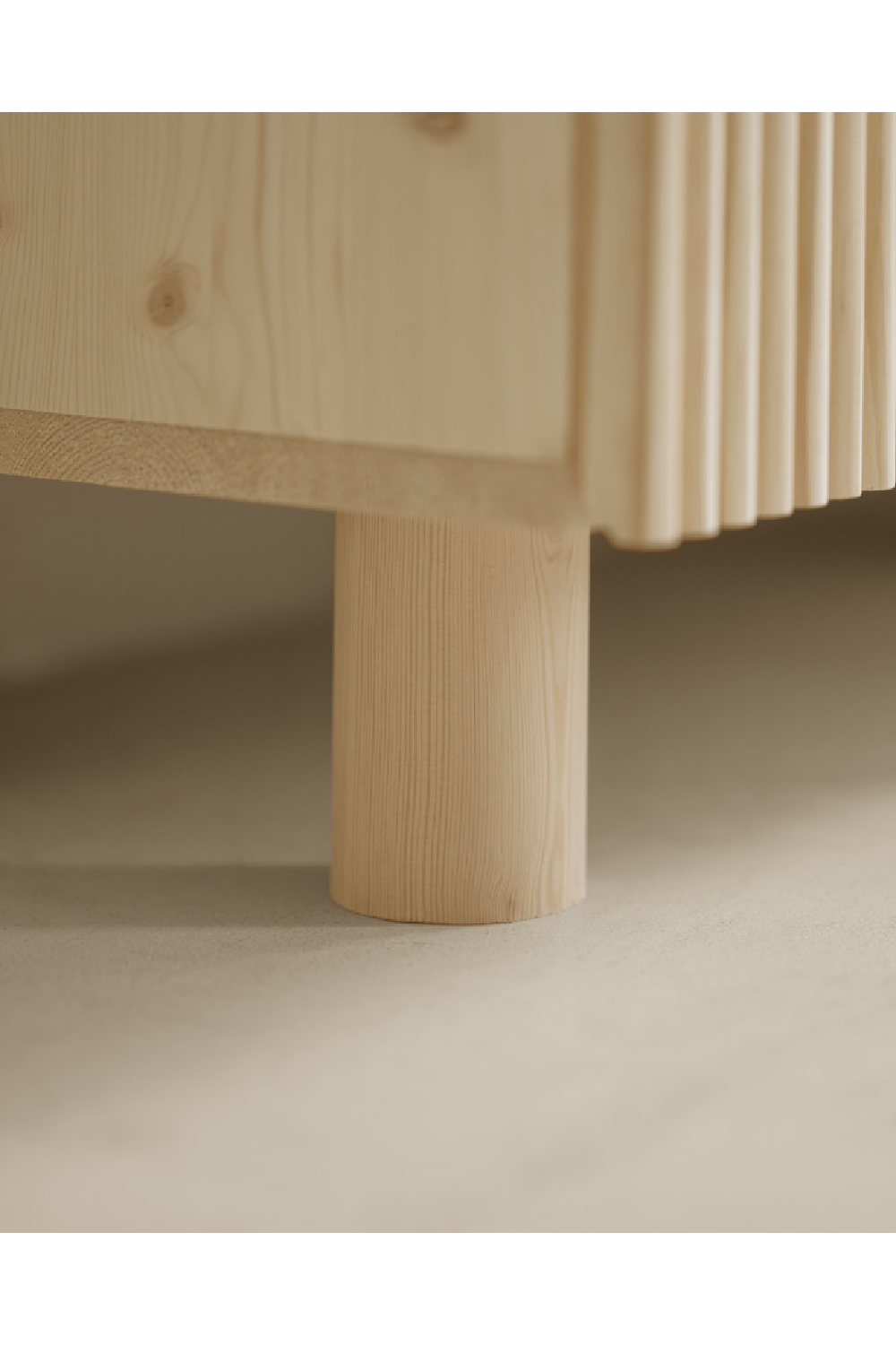 Fluted Wood TV Stand | Decowood Bali | Oroa.com