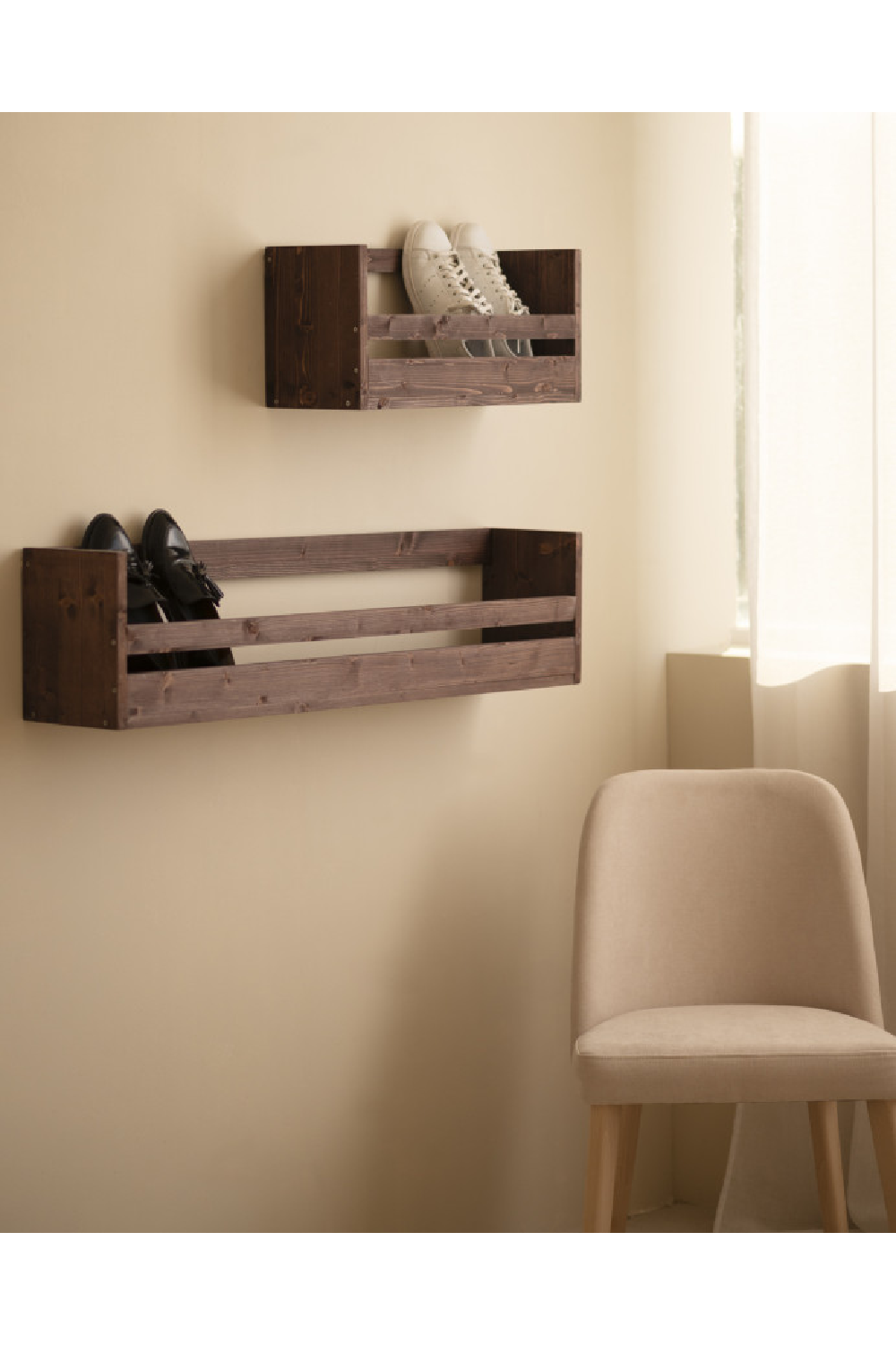 Solid Wood Hanging Shoe Rack | Decowood | Oroa.com