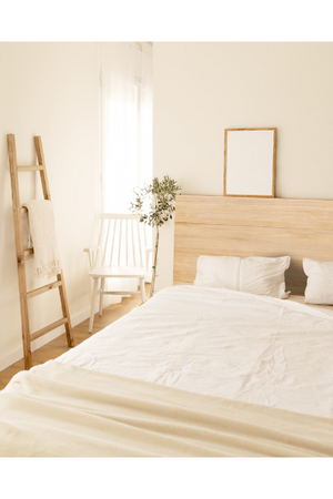 Stripped Wood Headboard | Decowood Radiata | Oroa.com