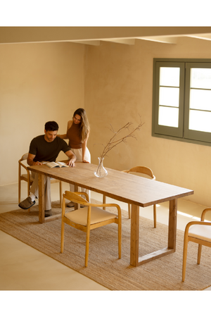 Scandinavian Style Dining Table | Decowood Cairo | Oroa.com