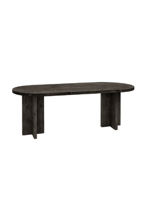 Oval Solid Wood Dining Table | Decowood Tokyo | Oroa.com