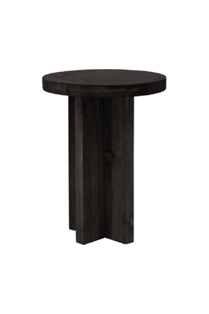 Round Solid Wood Stool | Decowood Tokyo | Oroa.com