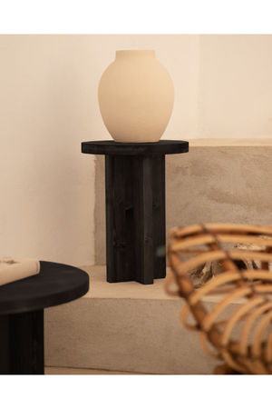 Round Solid Wood Stool | Decowood Tokyo | Oroa.com