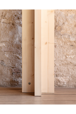 Japandi Oval Console Table | Decowood Tokyo | Oroa.com