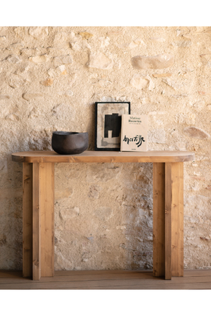 Japandi Oval Console Table | Decowood Tokyo | Oroa.com