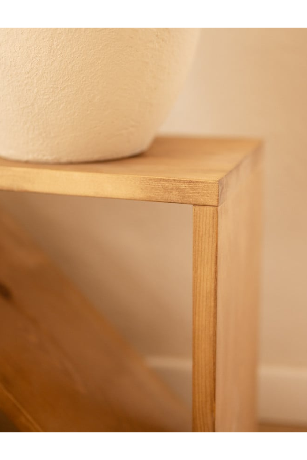 Solid Pine Side Tables (2) | Decowood Stoke | OROA.com