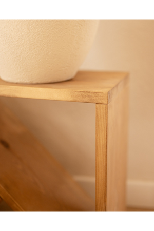 Solid Pine Side Table | Decowood Stoke | OROA.com