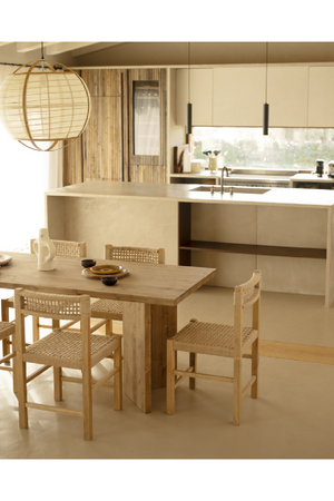 Japandi Style Dining Table | Decowood Kyoto | Oroa.com