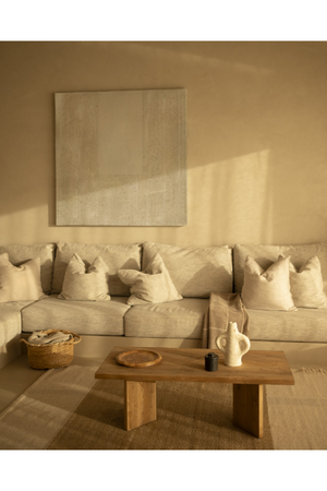 Rectangular Fir Wood Coffee Table | Decowood Kyoto | Oroa.com