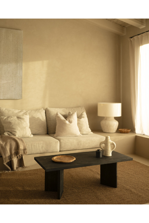 Rectangular Fir Wood Coffee Table | Decowood Kyoto | Oroa.com