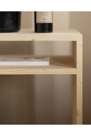 Minimalist Wooden Nightstand | Decowood Hera | Oroa.com