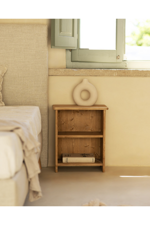 Wooden Open Compartment Nightstand | Decowood Ion | Oroa.com