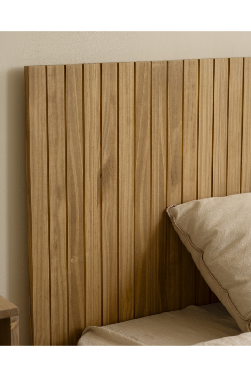 Pine Wood Grooved Headboard | Decowood Marta | Oroa.com