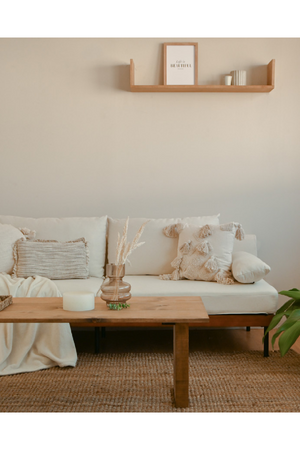 Slatted Pine Coffee Table | Decowood Oyane | Oroa.com