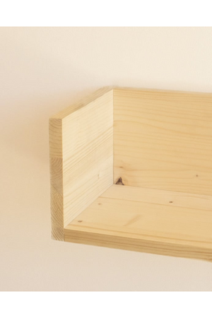 Solid Wood Wall Shelf | Decowood Ona | Oroa.com