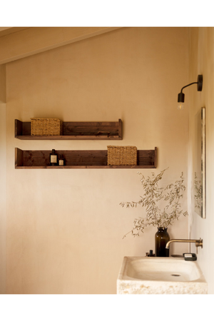 Solid Wood Wall Shelf | Decowood Ona | Oroa.com