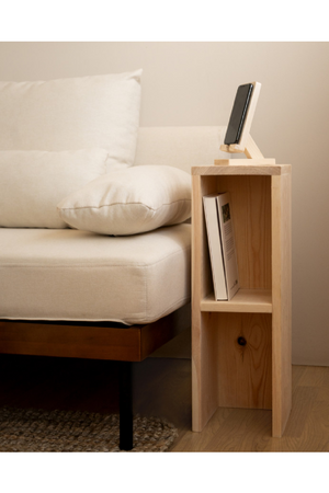 Fir Wood Bedside Table | Decowood Lina | Oroa.com