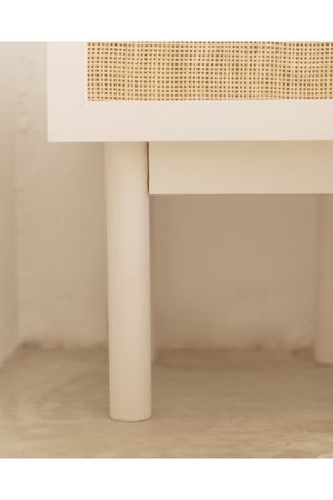Rattan Drawer Bedside Table Set (2) | Decowood Frida | Oroa.com
