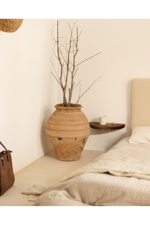 Semi-Circle Floating Bedside Tables (2) | Decowood Tokyo | Oroa.com