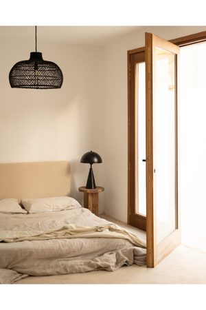 Crossed Base Wooden Side Tables (2) | Decowood Tokyo | Oroa.com