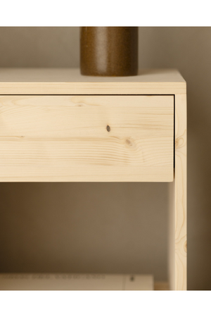 1-Drawer Wooden Bedside Tables (2) | Decowood Martina | Oroa.com