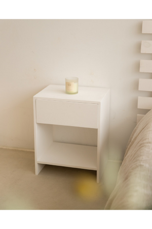 1-Drawer Wooden Bedside Tables (2) | Decowood Martina | Oroa.com